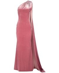 IMROSKA - Vestido Largo Alsa Sin Drapeado - Lyst