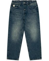 Aape By A Bathing Ape - Elasticated Logo-Patch Jeans - Lyst