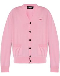 DSquared² - Vest Met V-Hals - Lyst