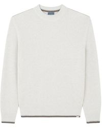 Paul & Shark - Jersey de canalé con cuello redondo - Lyst