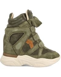 Isabel Marant - Balskee Suede Leather Sneakers - Lyst