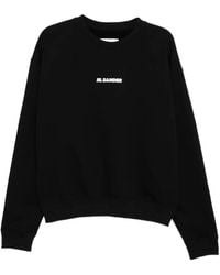 Jil Sander - Logo-Print Sweatshirt - Lyst