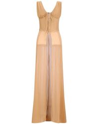 GIUSEPPE DI MORABITO - Lace-Up Sleeveless Top - Lyst