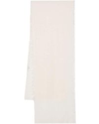 Faliero Sarti - Frayed-edge Knitted Scarf - Lyst