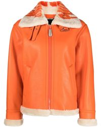Philipp Plein - Veste Aviateur En Cuir Artificiel - Lyst