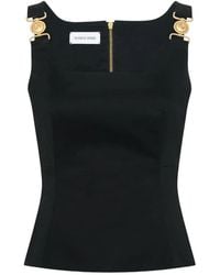 Marine Serre - Débardeur À Ornements Métalliques - Lyst