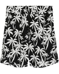Mauna Kea - Palm Tree-Print Drawstring Track Shorts - Lyst