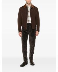 Berwich - Chiaia Gd Pleated Corduroy Trousers - Lyst