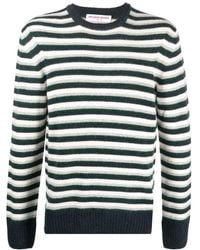 Orlebar Brown - Stripe-Print Knit Jumper - Lyst