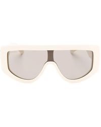 Gucci - Lunettes De Soleil À Monture Oversize À Logo - Lyst