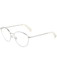Lanvin - Brille Mit Rundem Gestell - Lyst
