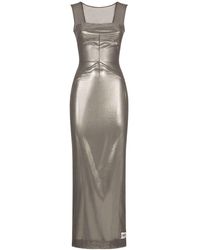 Dolce & Gabbana - Kim Metallic-finish Dress - Lyst