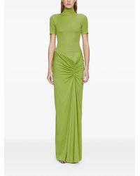 Christopher Esber - Fusion Ruched Tee High Neckline Dress - Lyst