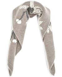 P.A.R.O.S.H. - Wallaby Schal Mit Blumenmuster - Lyst