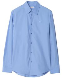 Burberry - Classic-Fit Katoenen Popeline Overhemd - Lyst