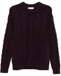 Eric Bompard - Pullover mit Zopfmuster - Lyst