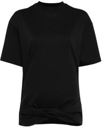Off-White c/o Virgil Abloh - Arrows-Embroidery Cotton T-Shirt - Lyst