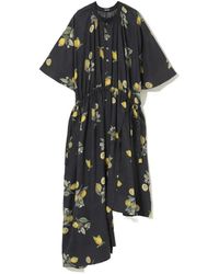 Undercover - Buckle Citrus-Print Dress - Lyst