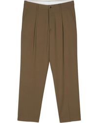 Dell'Oglio - Sandy Mid-rise Tailored Trousers - Lyst
