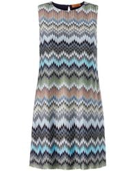Missoni - Zig Zag Short Dress - Lyst