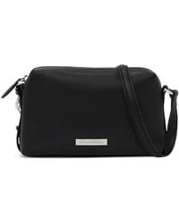KARL LAGERFELD - Sac À Bandoulière À Plaque Logo - Lyst