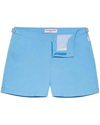 Orlebar Brown - Riviera Buckle-Detail Swim Shorts - Lyst