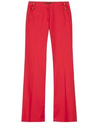 Luisa Cerano - Pocket Flared Trousers - Lyst