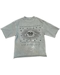 Astrum - Camiseta Con Efecto Envejecido Y Estampado Gráfico - Lyst