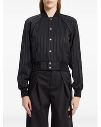 Ann Demeulemeester - Arya Striped Bomber Jacket - Lyst