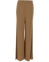 Kaos - Pantalon Droit À Taille Élastiquée - Lyst