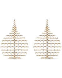 Fernando Jorge - 18Ct Disco Diamond Earrings - Lyst