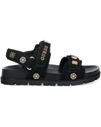 Guess - Florizi Touch-Strap Sandals - Lyst