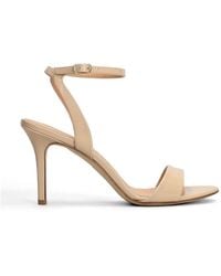 The Seller - Patent-Leather Ankle-Strap Sandals - Lyst
