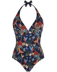 Vilebrequin - Salva Halterneck Swimsuit - Lyst