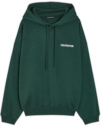 Cole Buxton - Logo-Print Drawstring Hoodie - Lyst