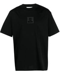 Moschino - Logo-Patch Cotton T-Shirt - Lyst
