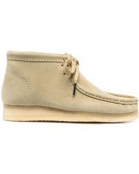 Clarks - Wallabee Suede Ankle Boots - Lyst