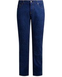 Etro - Jacquard Floral Paisley Jeans - Lyst