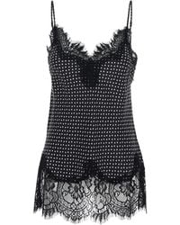 Gold Hawk - Lace Star Print Camisole Top - Lyst