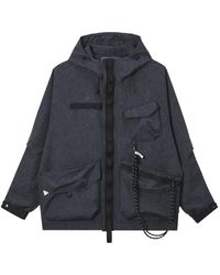 Musium Div. - Hooded Multi-Pocket Jacket - Lyst