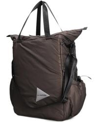 and wander - Handtasche Mit Logo-Print - Lyst