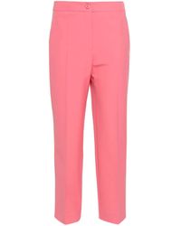 Semicouture - Stevie Tailored Cropped Trousers - Lyst