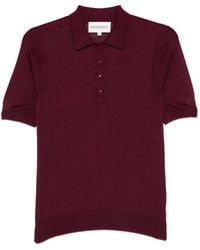 Bompard - Buttoned Short-Sleeve Polo Shirt - Lyst