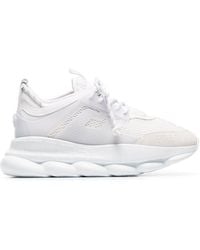 all white versace shoes