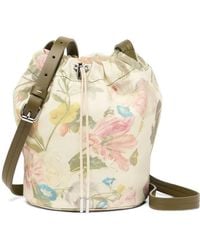 Maison Margiela - Floral Drawstring Messenger Bag - Lyst