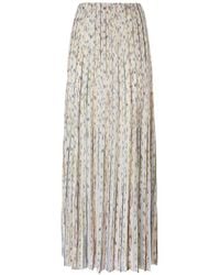 Missoni - Sequin-Embellishment Pleated Maxi Skirt - Lyst