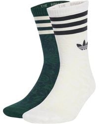 adidas - Floral Print Socks (Pack Of Two) - Lyst