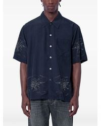 Our Legacy - Every Embroidered Short-Sleeve Shirt - Lyst