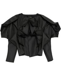 Comme des Garçons - Ruffled Jacket - Lyst