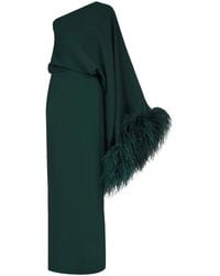 ‎Taller Marmo - Feathered Eternity Maxi Dress - Lyst